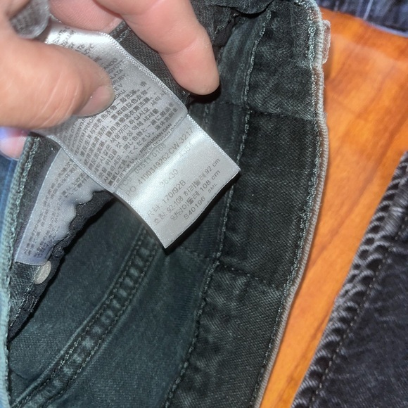 Levi's 511 501 512 36x30 Black Men’s Jeans Lot - Picture 7 of 14